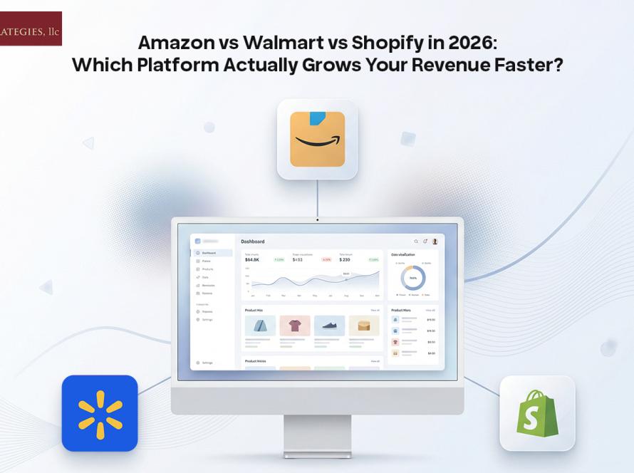 Amazon vs Walmart vs Shopify in 2026: Which Platform Actually Grows Your Revenue Faster?