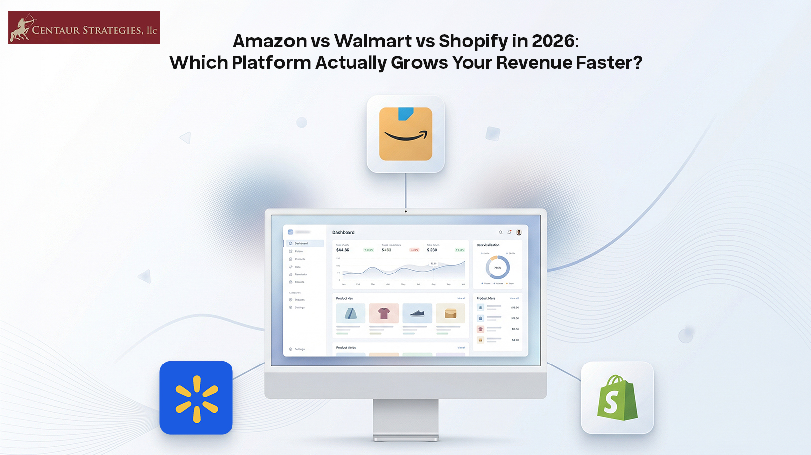 Amazon vs Walmart vs Shopify in 2026: Which Platform Actually Grows Your Revenue Faster?